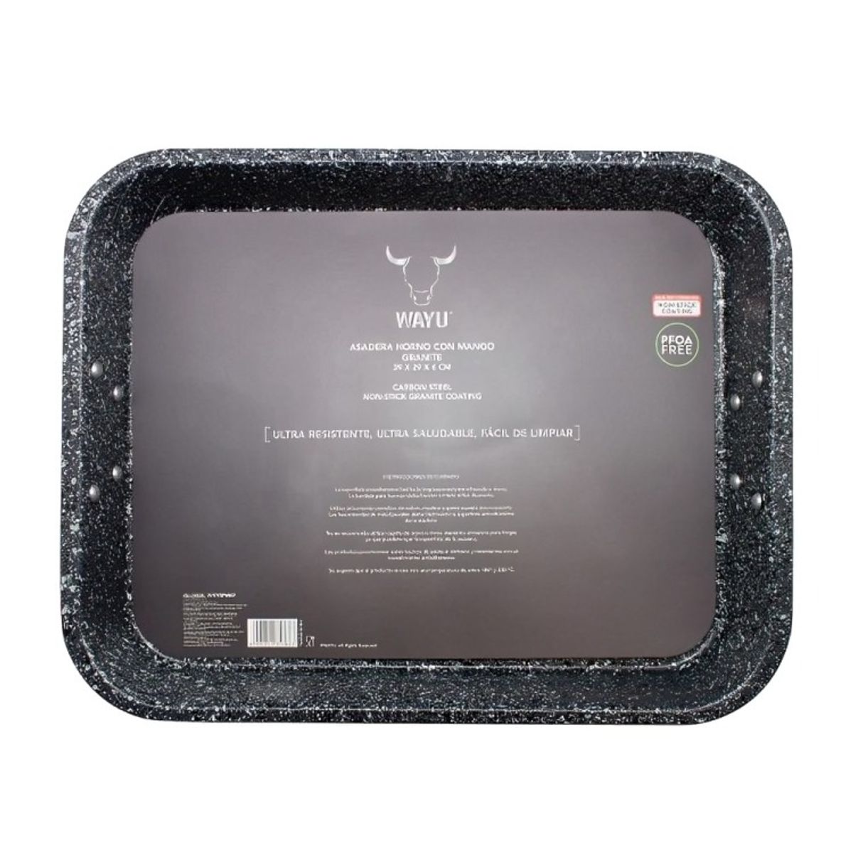 WAYU - ASADERA HORNO CMANGO ANTIADHERENTE WAYU