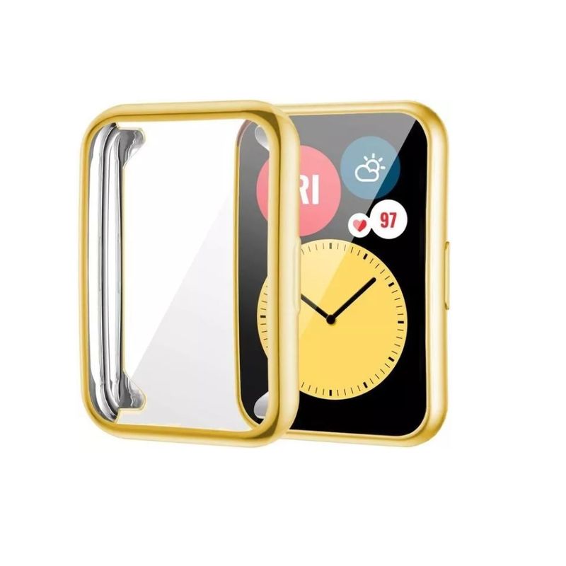 GENERICO - Funda - Carcasa De Pantalla Para Huawei Watch Fit 1-DORADO