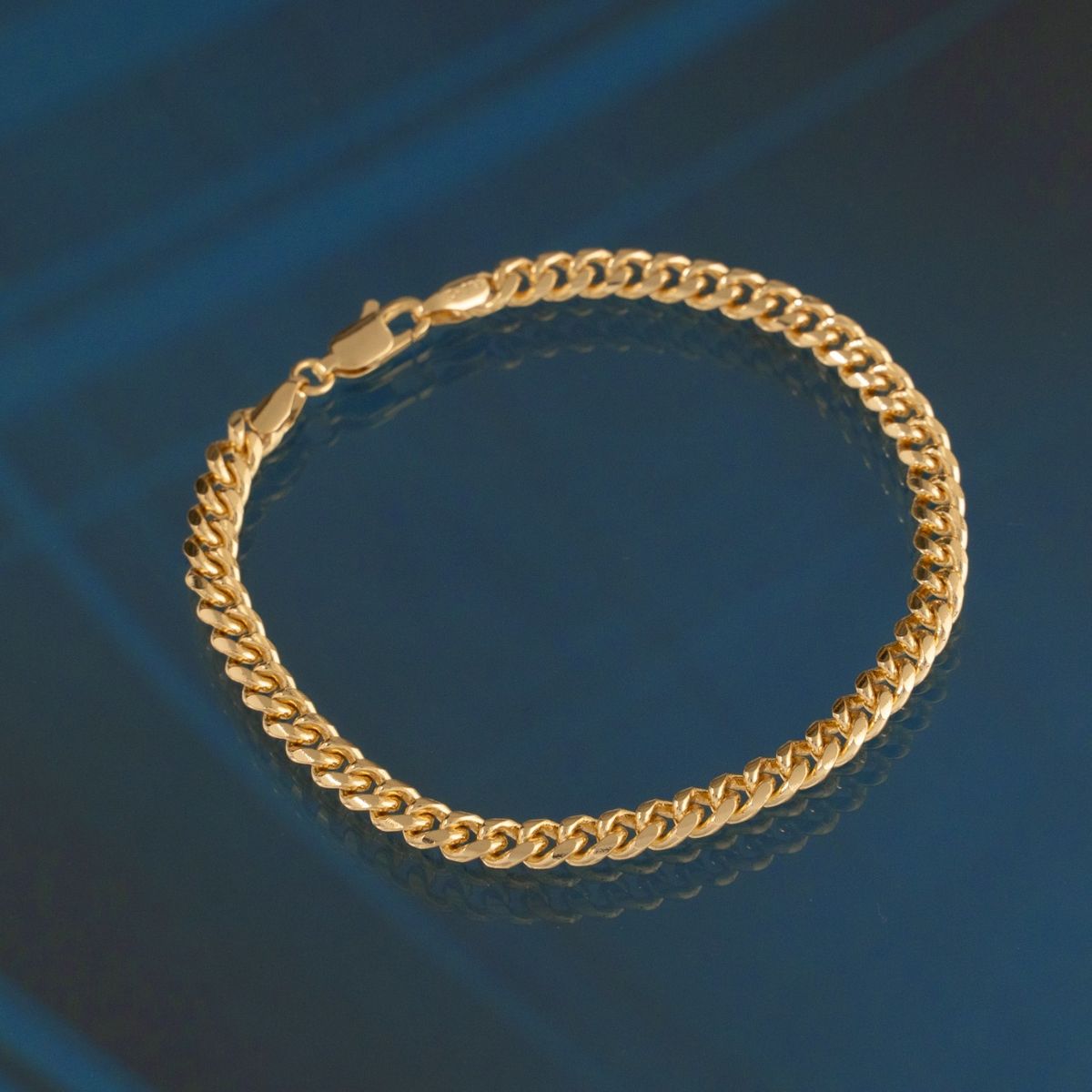 GENERICO - Pulsera CubanaGruesa Oro Laminado 18k