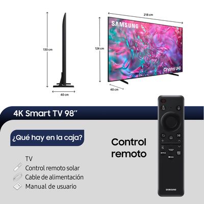 Imagen 2 del producto LED Smart TV 98 DU9000 4K UHD Tizen™ (2024)