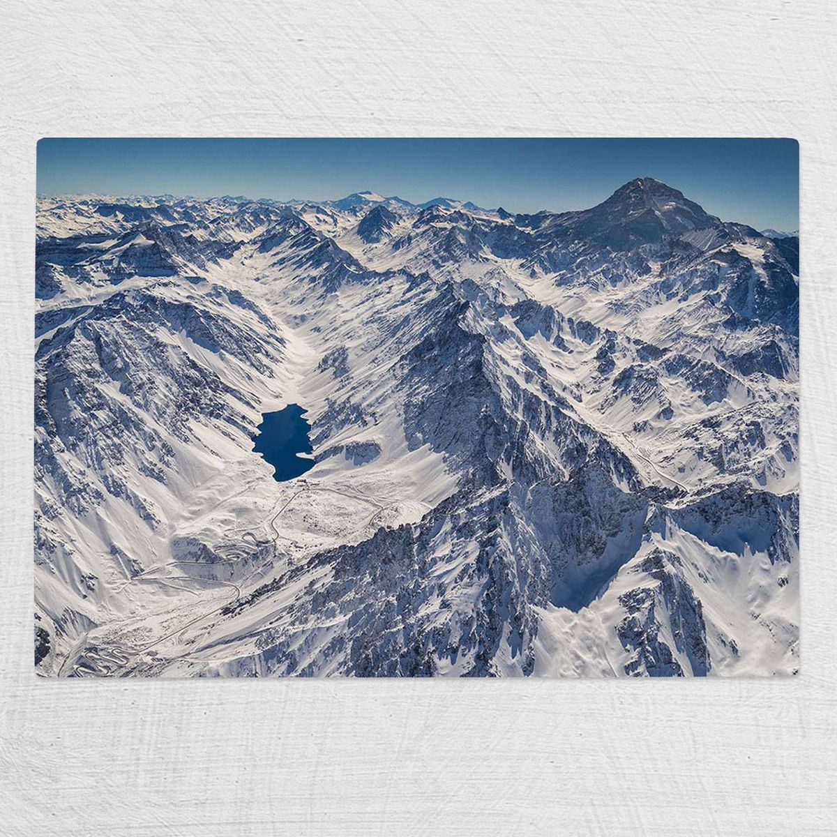 ANDES1 - Tabla de Vidrio Cordillera de los Andes - Portillo