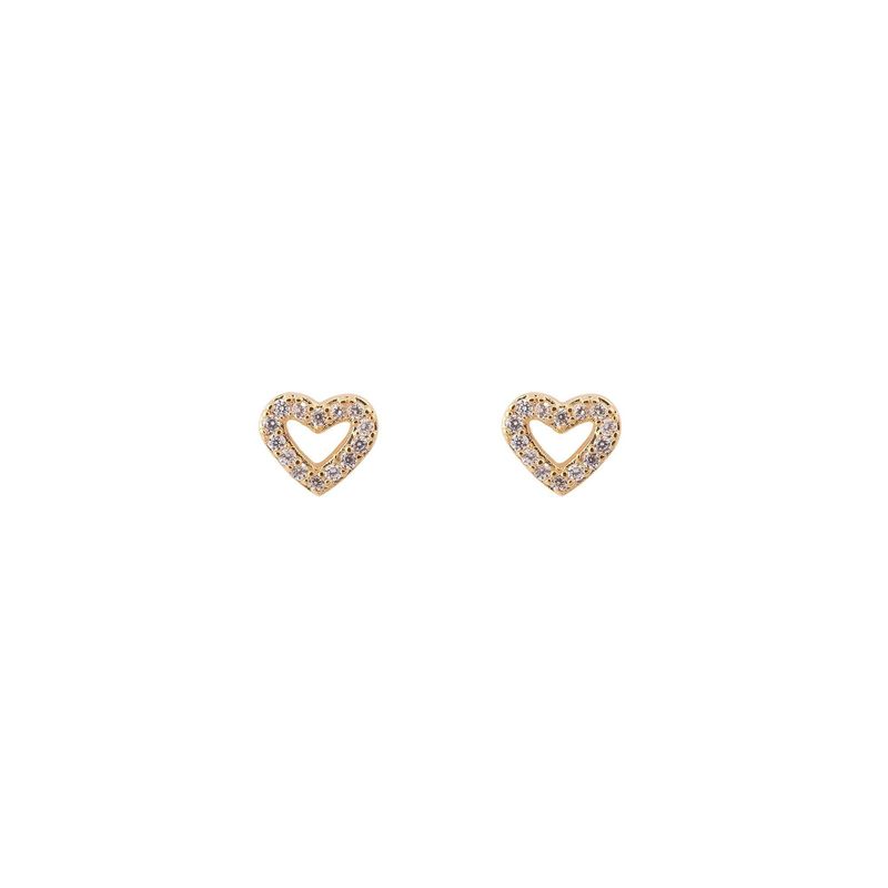 BOAZ JOYAS - AROS AMOR BAÑADOS EN ORO