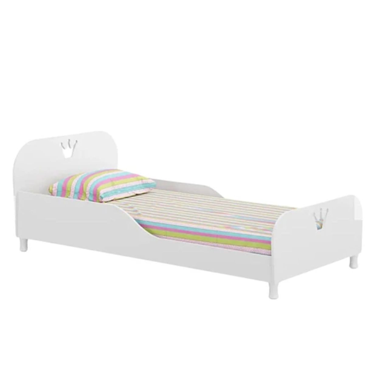 KIDSCOOL - Mini Cama Infantil Mod Príncipe Blanca