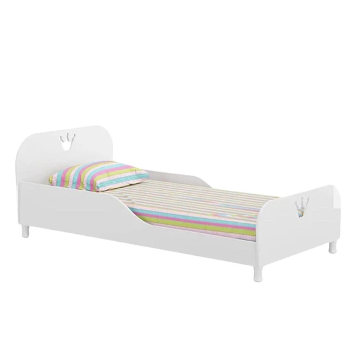 KIDSCOOL - Mini Cama Infantil Mod Príncipe Blanca