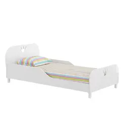 KIDSCOOL - MINI CAMA BLANCA BRILLANTE MOD PRINCIPE