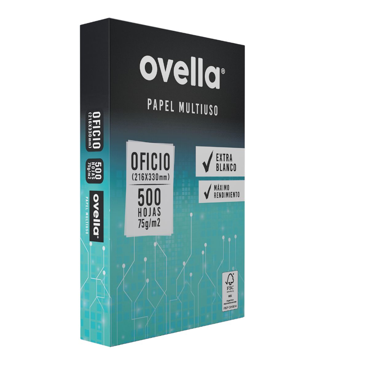 GENERICO - Resma de papel bond Oficio Ovella
