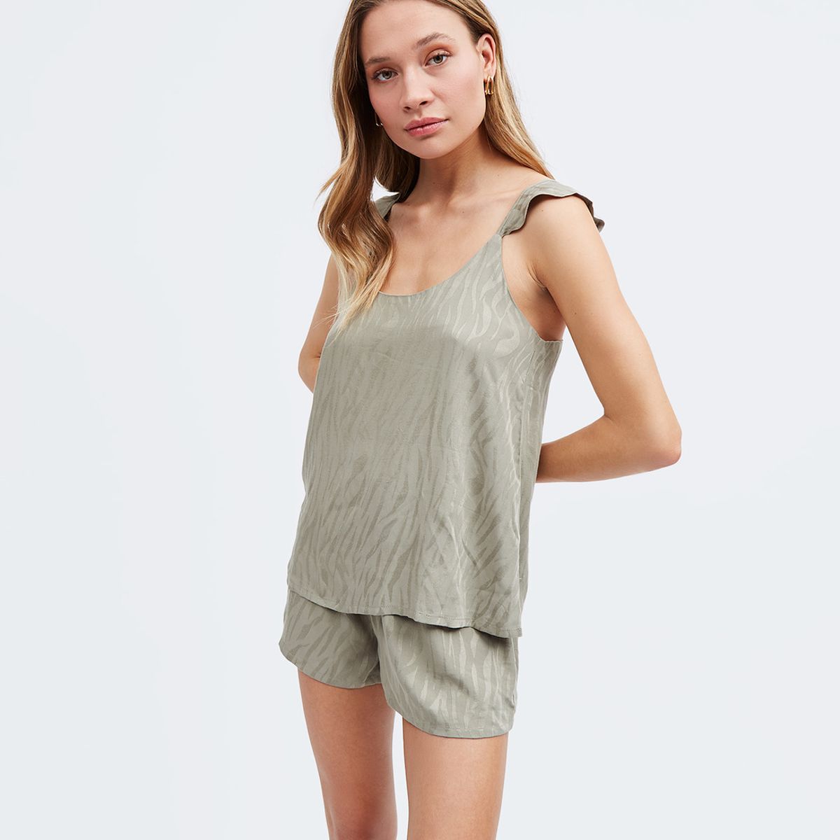 LOUNGE - Pijama Corto Cebra Dreamy