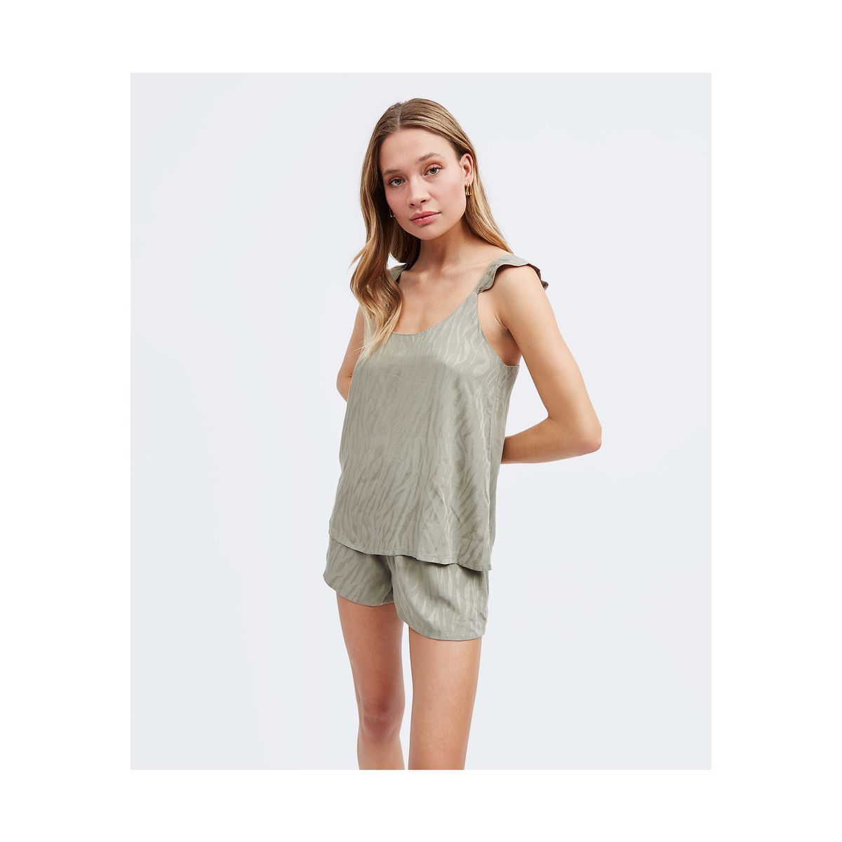 LOUNGE - Pijama Corto Cebra Dreamy