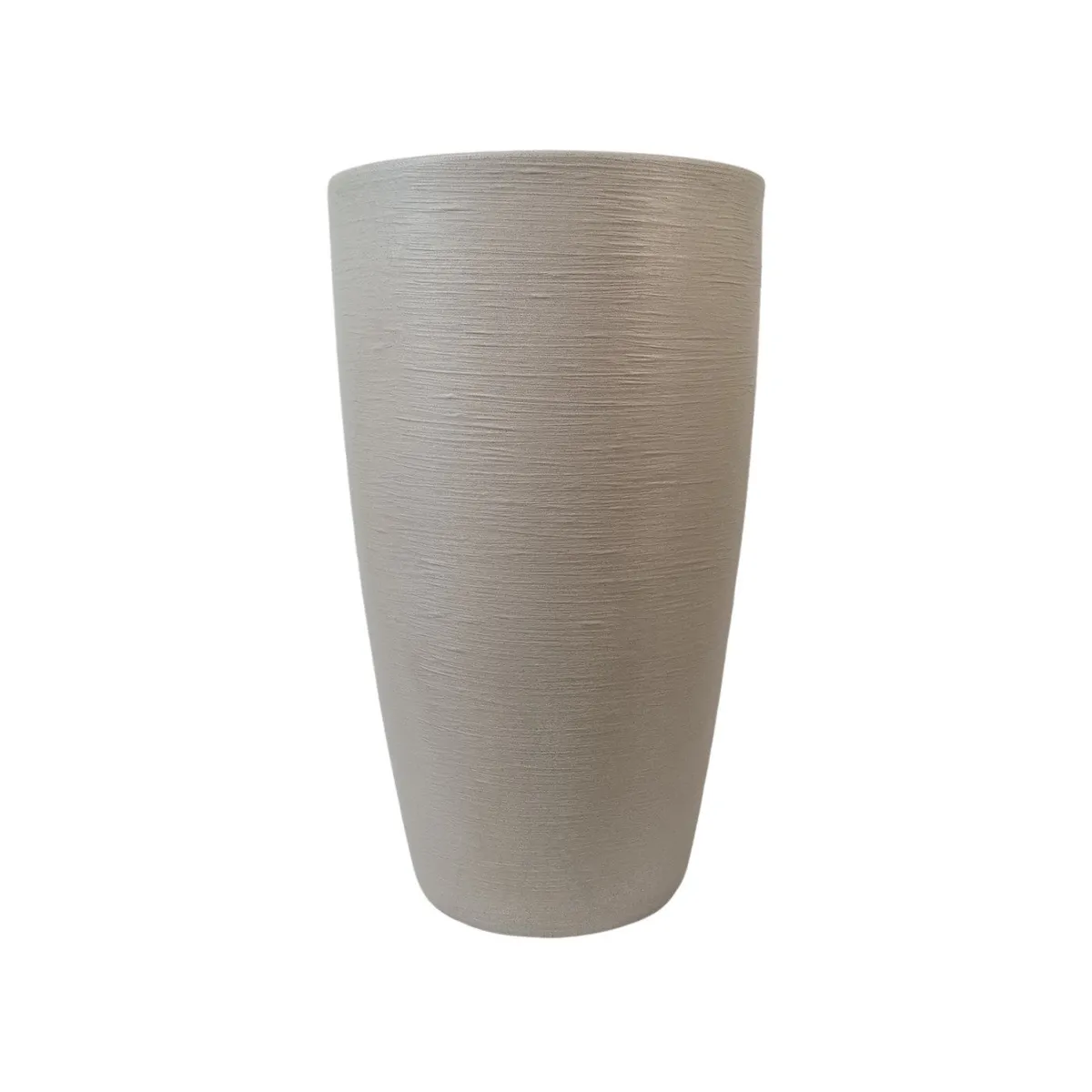 VERDY - Maceta Pantanal Rústico Cemento 33x65cms Efecto Piedra