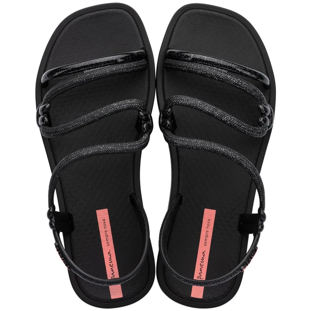 IPANEMA - Sandalia Niña Negro/Glitter Solar Mais Ipanema