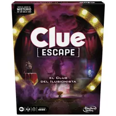 HASBRO - Juego de Mesa Gaming Clue Escape El Club del Ilusionista