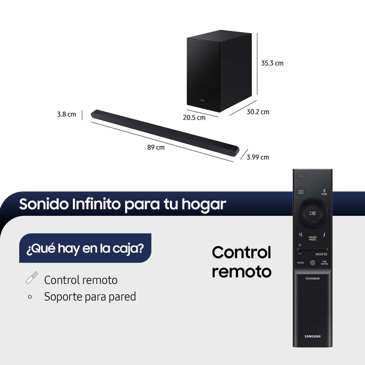SAMSUNG - Ultra Slim Soundbar HW-S700D 31 ch Sub Woofer