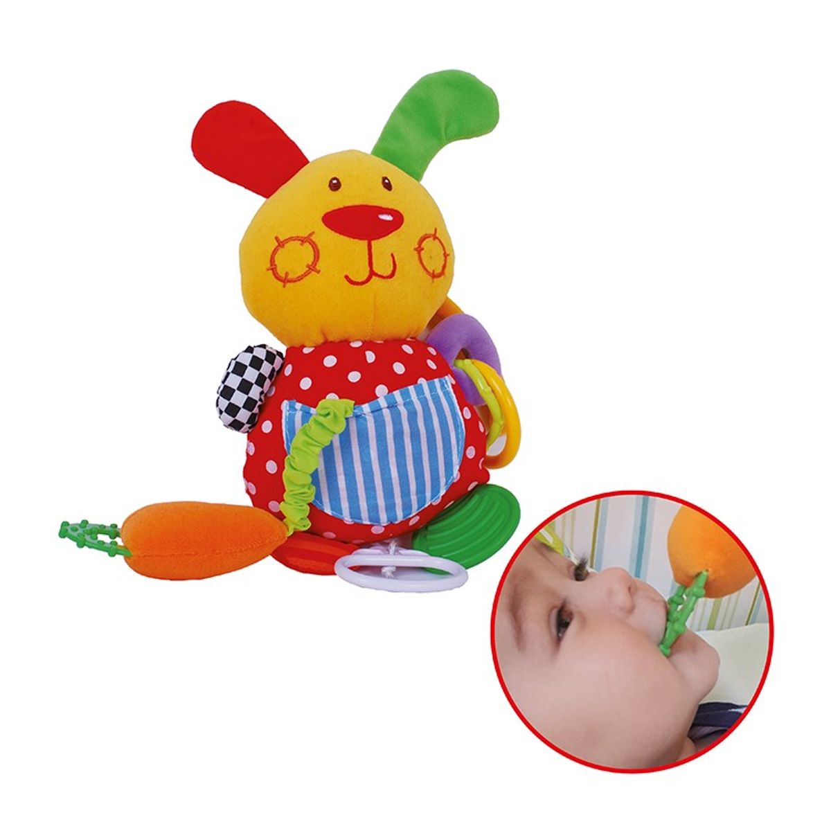 DACTIC - Sonajero Colgante Conejo