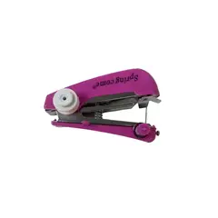 GENERICO - Mini Máquina de Coser Manual Pequeña Portátil COLOR MORADO