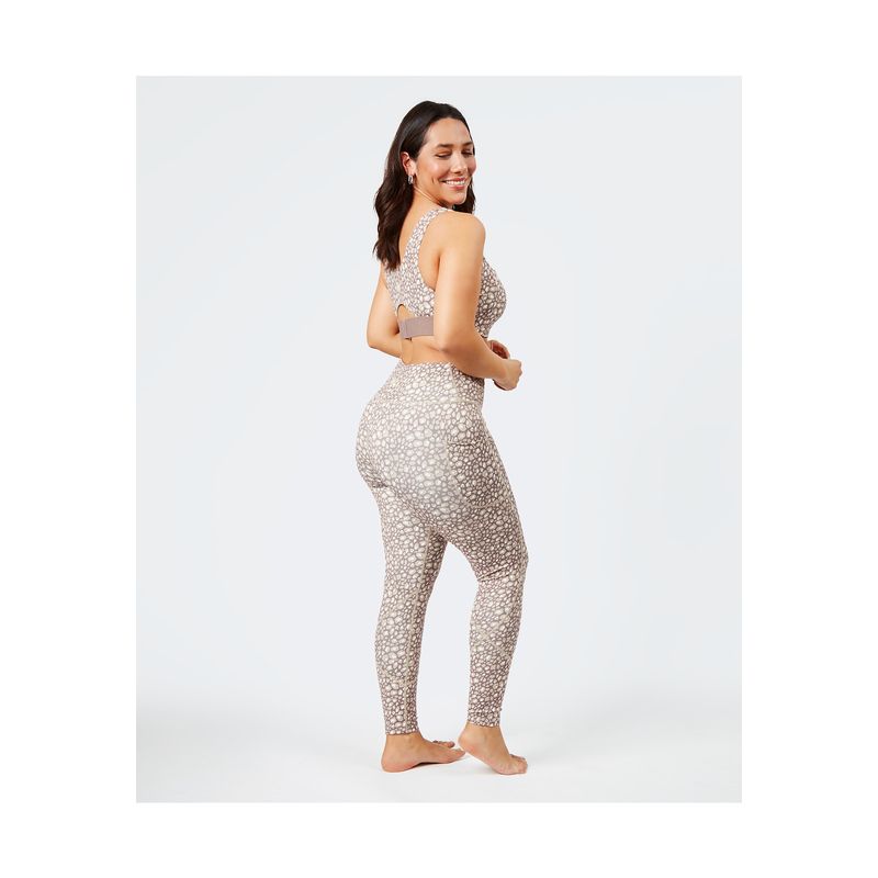 LOUNGE - Calza Deportiva Animal Print Active Mujer