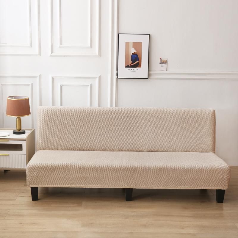 ANGELES DEL HOGAR - Funda protectora cubre futon Sillon texturizado  Beige