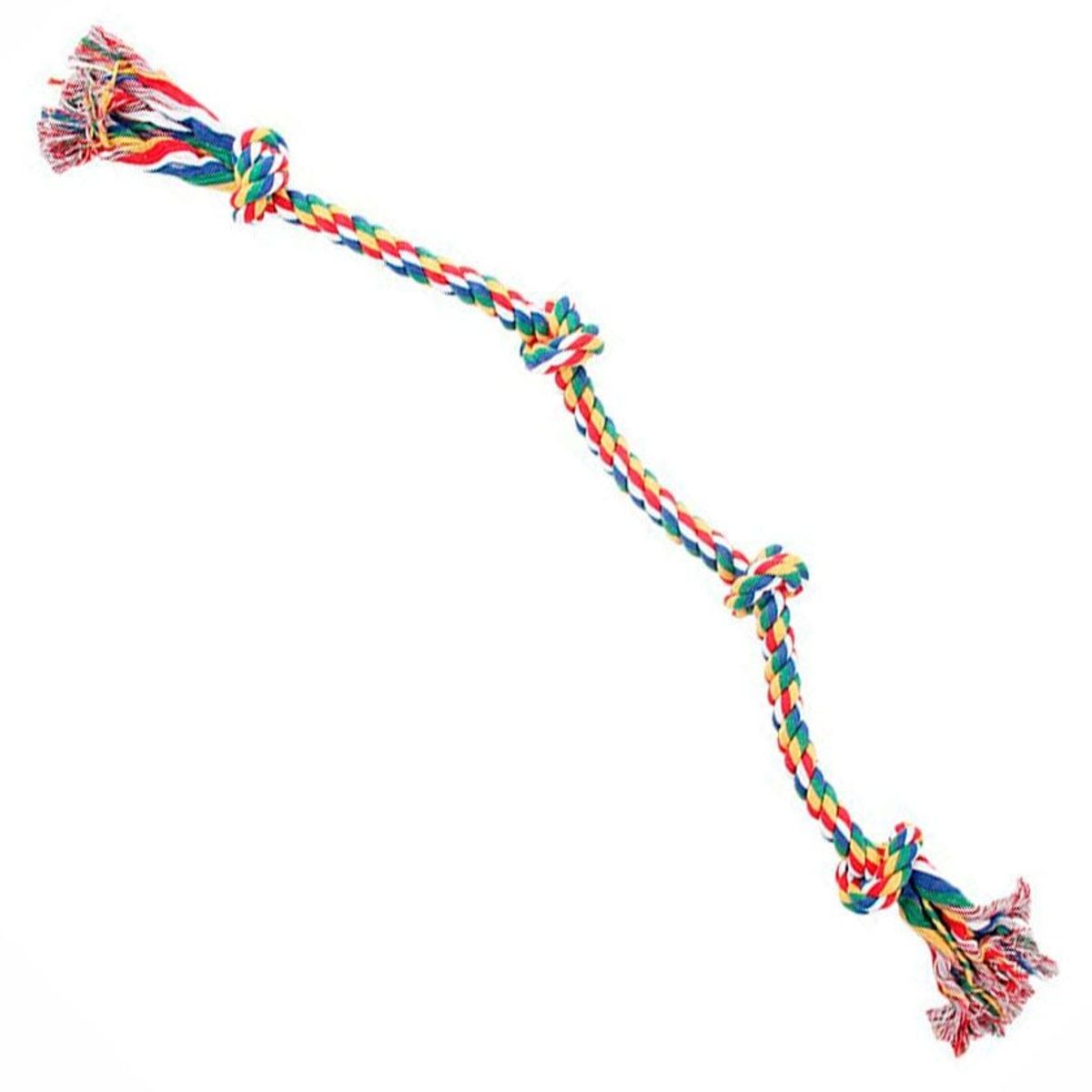 PAWISE - Cuerda Nudos Multicolor 91 Cm Pawise para Perro