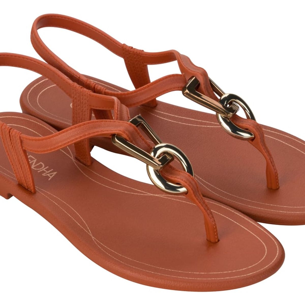 GRENDHA - Sandalia Mujer Marrón Exuberante Grendha