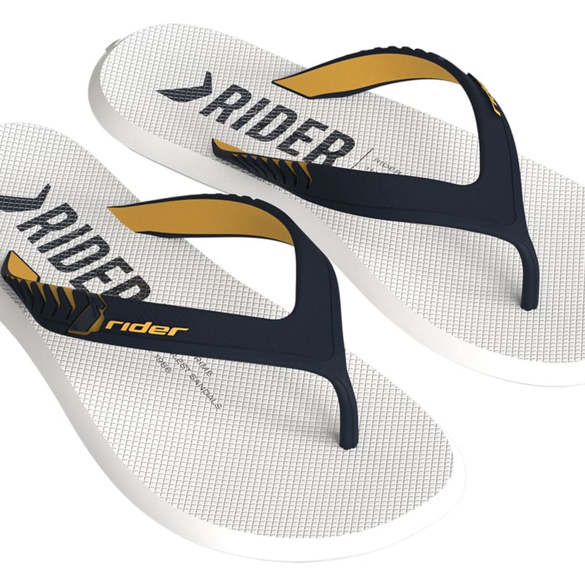 RIDER - Sandalia Hombre Blanco/Azul R1 Rider