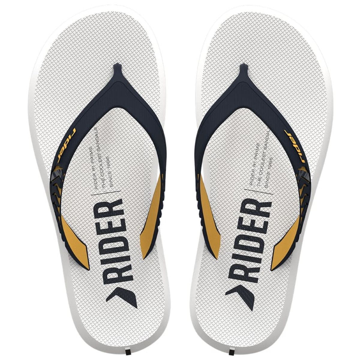 RIDER - Sandalia Hombre Blanco/Azul R1 Rider