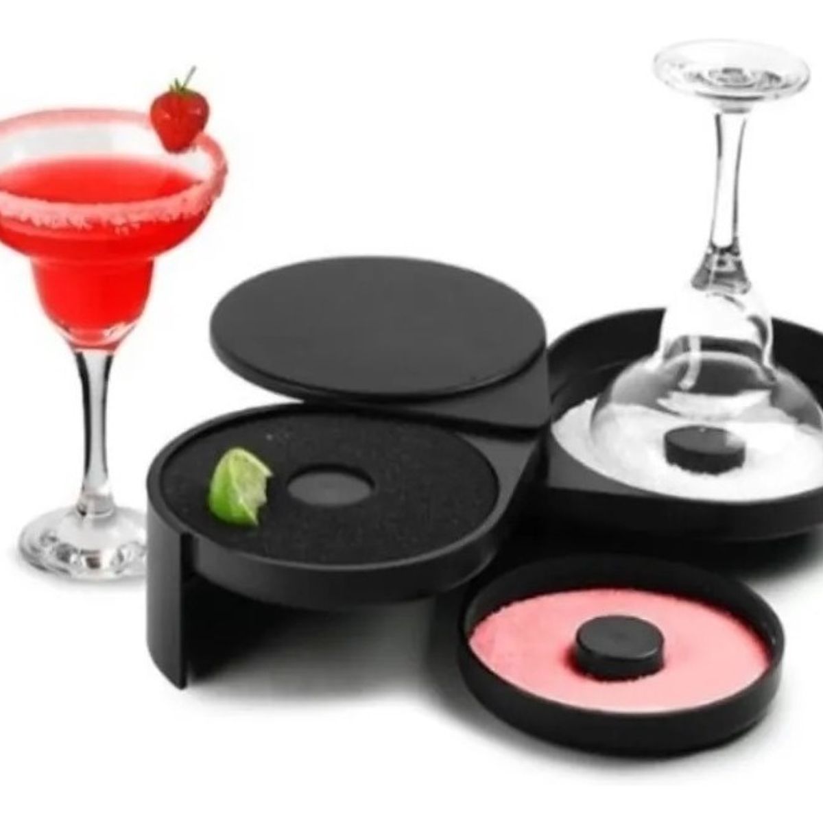 GENERICO - Escarchador Orillador Copas Sal Azúcar Limón Margaritas Bar