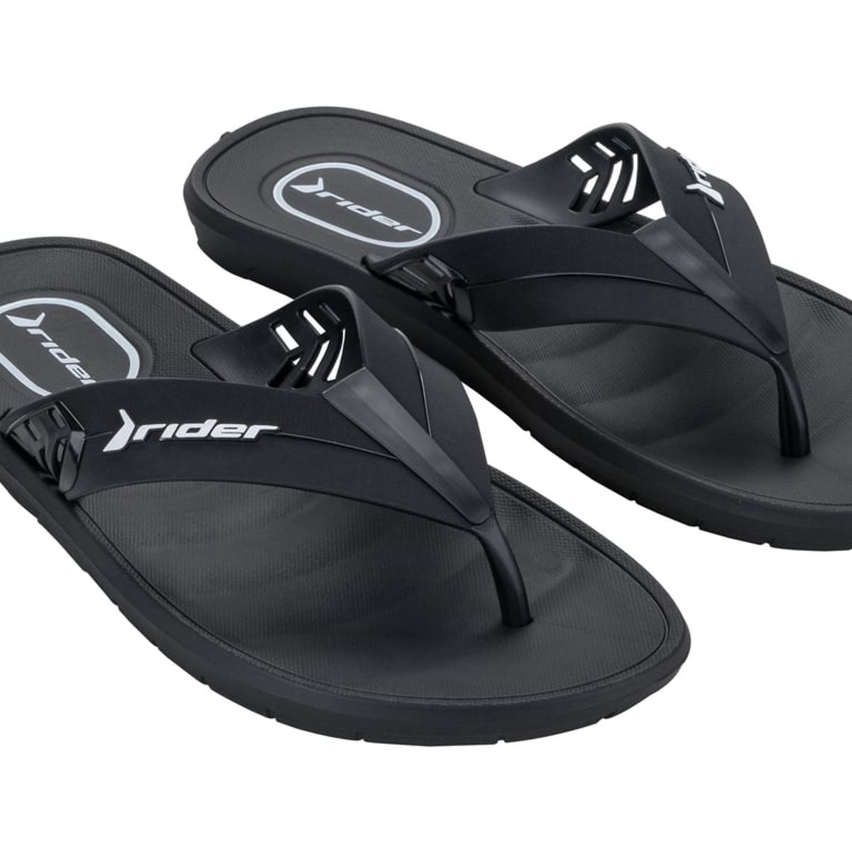 RIDER - Sandalia Hombre Negro/Blanco Moving Rider