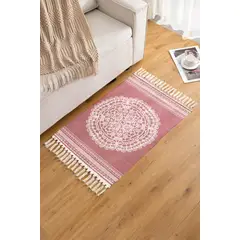 GENERICO - Alfombra de Algodón Bajada de Cama 60cm x 90 cm