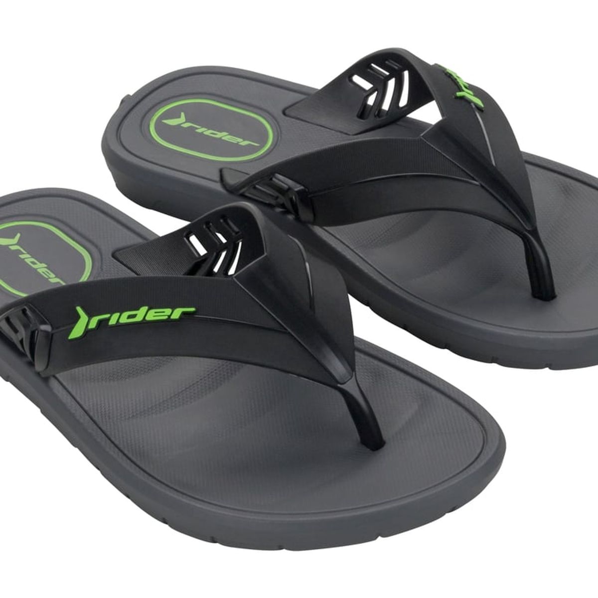 RIDER - Sandalia Infantil Gris/Negro Moving Rider