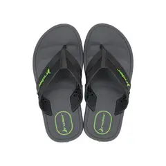 RIDER - Sandalia Infantil Gris/Negro Moving