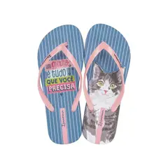 IPANEMA - Sandalia Mujer Azul/Rosa Love Pets