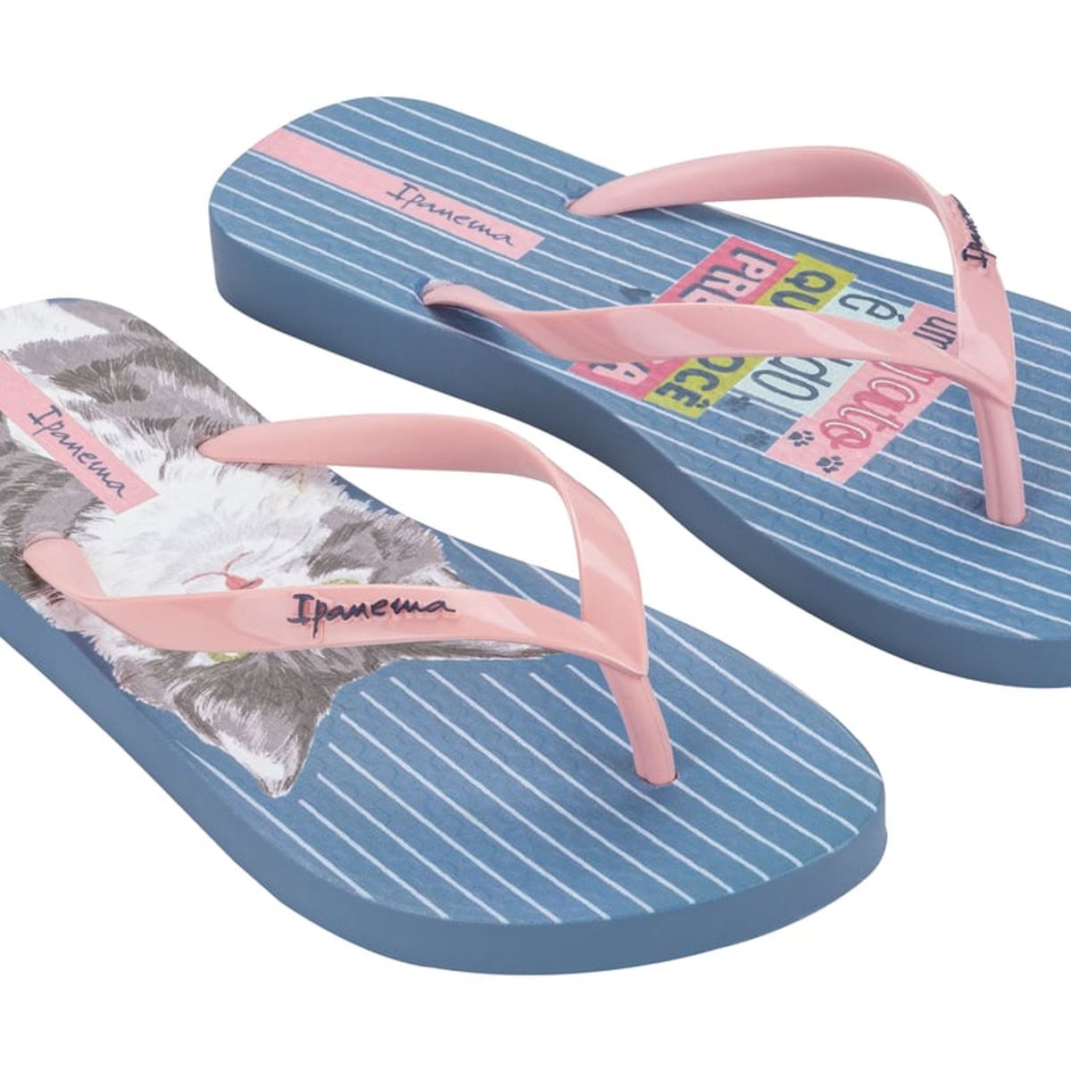 IPANEMA - Sandalia Mujer Azul/Rosa Love Pets Ipanema