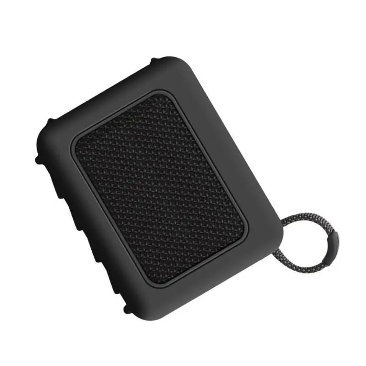 GENERICO - Funda Protector Premiun para Parlante JBL GO 4 Negro