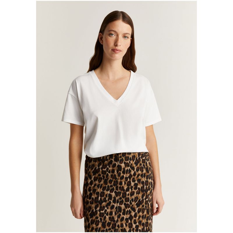 SCALPERS - Polera Premium Básica White