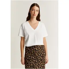 SCALPERS - Polera Premium Básica White