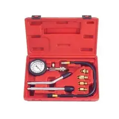 UNIVERSAL - MEDIDOR DE COMPRESIÓN CILINDROS COMPRESIMETRO PARA MOTO AUTO