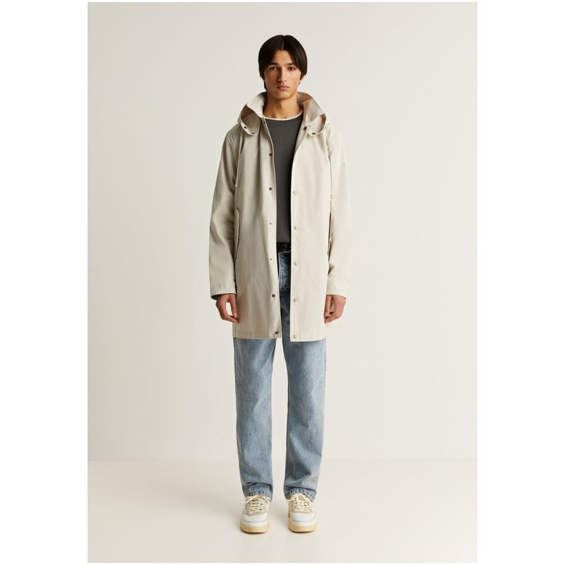 SCALPERS - Parka Ligera Tacto Soft Beige