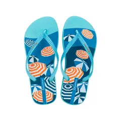 IPANEMA - Sandalia Mujer Azul/Naranja Orla