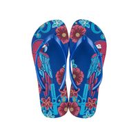 Sandalia Mujer Azul/Rojo Summer