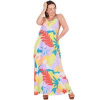 Vestido Largo Pabilos Primavera Mujer Excelente Calidad 035