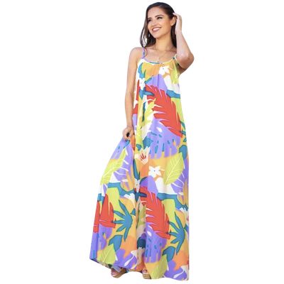 Imagen 2 del producto Vestido Largo Pabilos Primavera Mujer Excelente Calidad 035