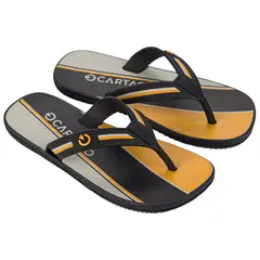 CARTAGO - Sandalia Niño Negro/Amarillo Dakar