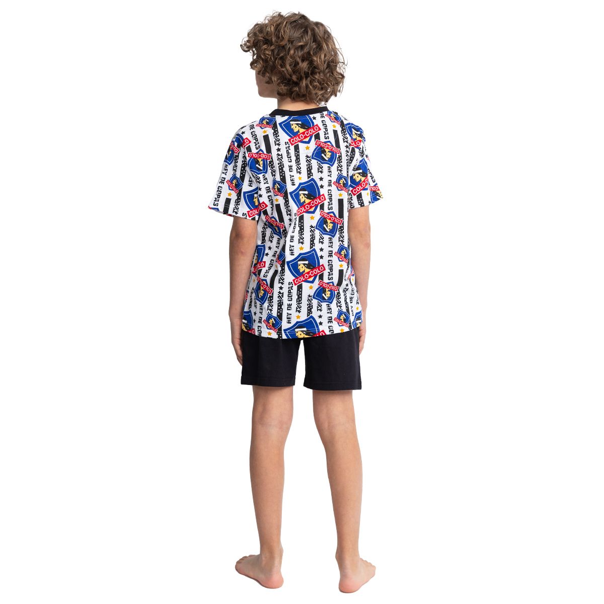 TOP - Pijama Niño Algodón Verano Colo-Colo C1 Top