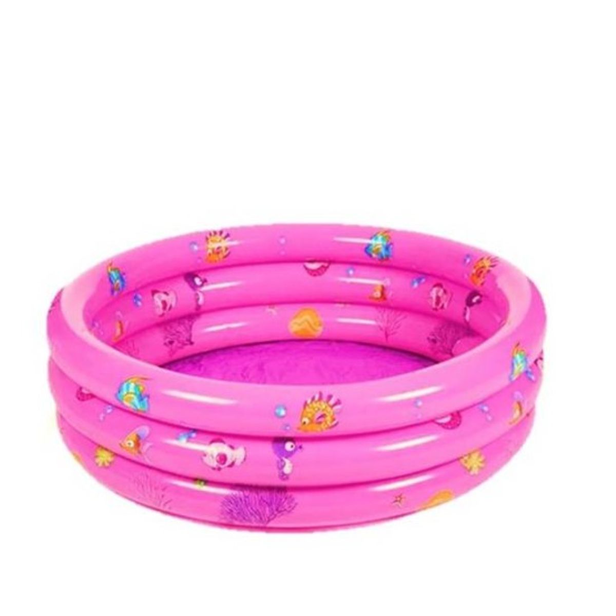 GENERICO - Piscina Inflable Mediana Rosado 120x40