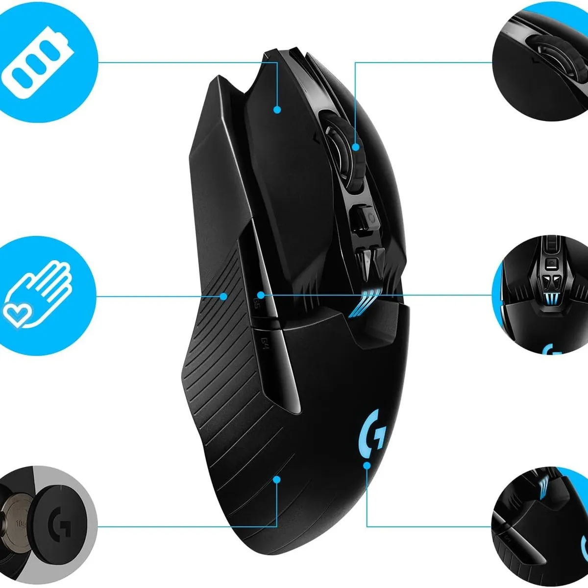 LOGITECH - Mouse Logitech G903 LIGHTSPEED