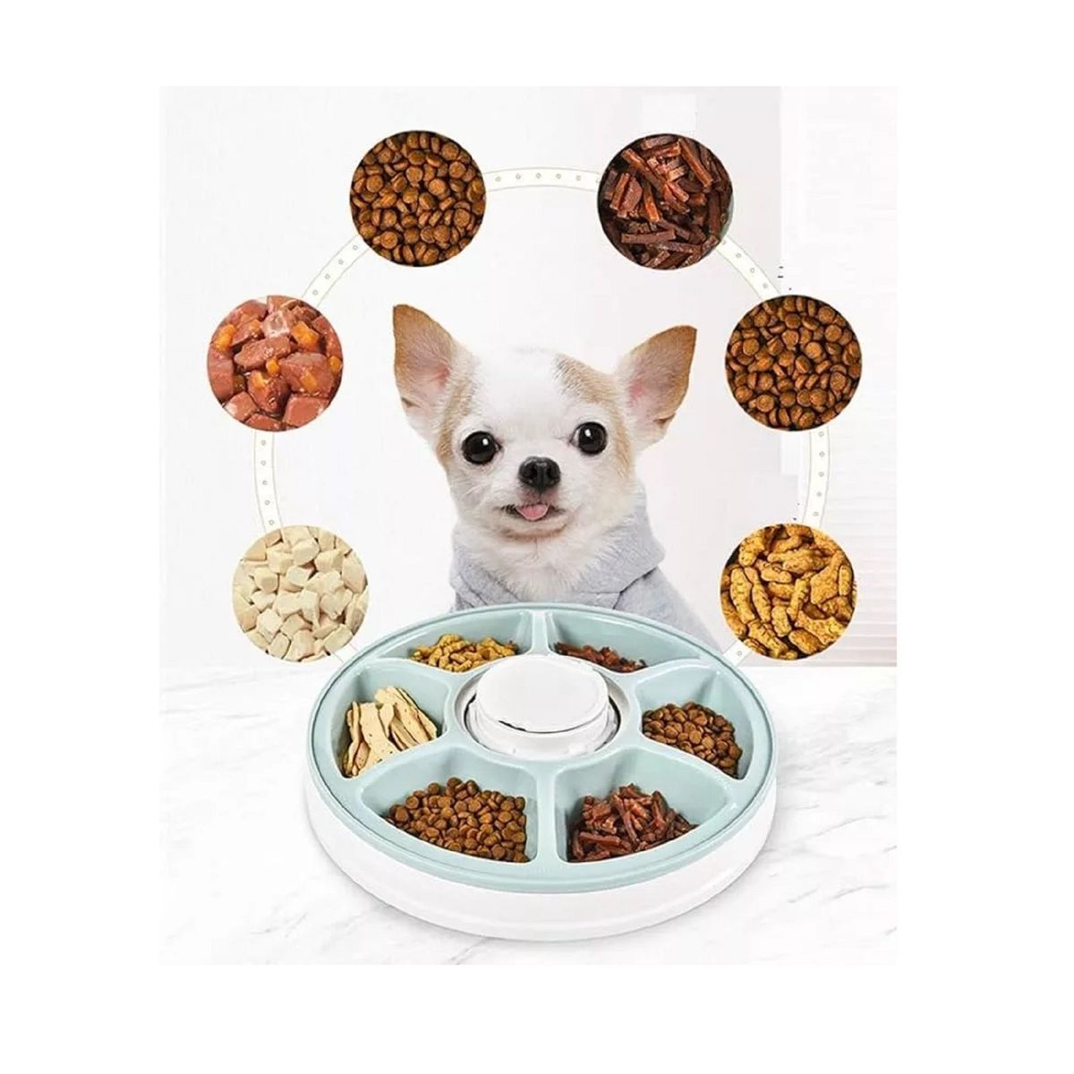 GENERICO - Dispensado Alimento Automatico Perros Gatos