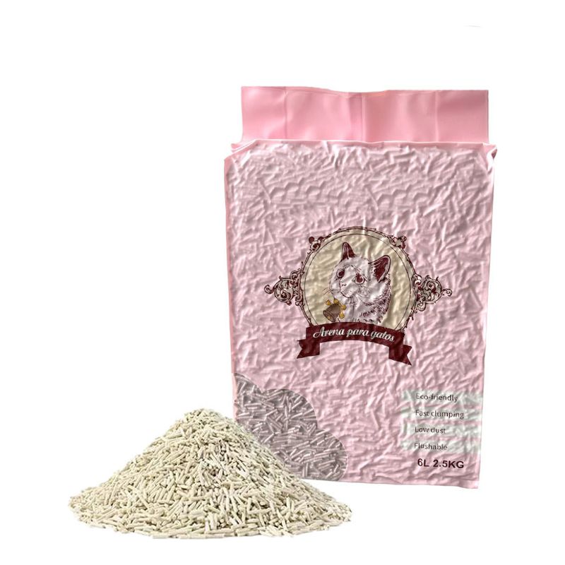 GENERICO - Arena Para Gatos Arena Aglutinante Arena Tofu 2500 gramos