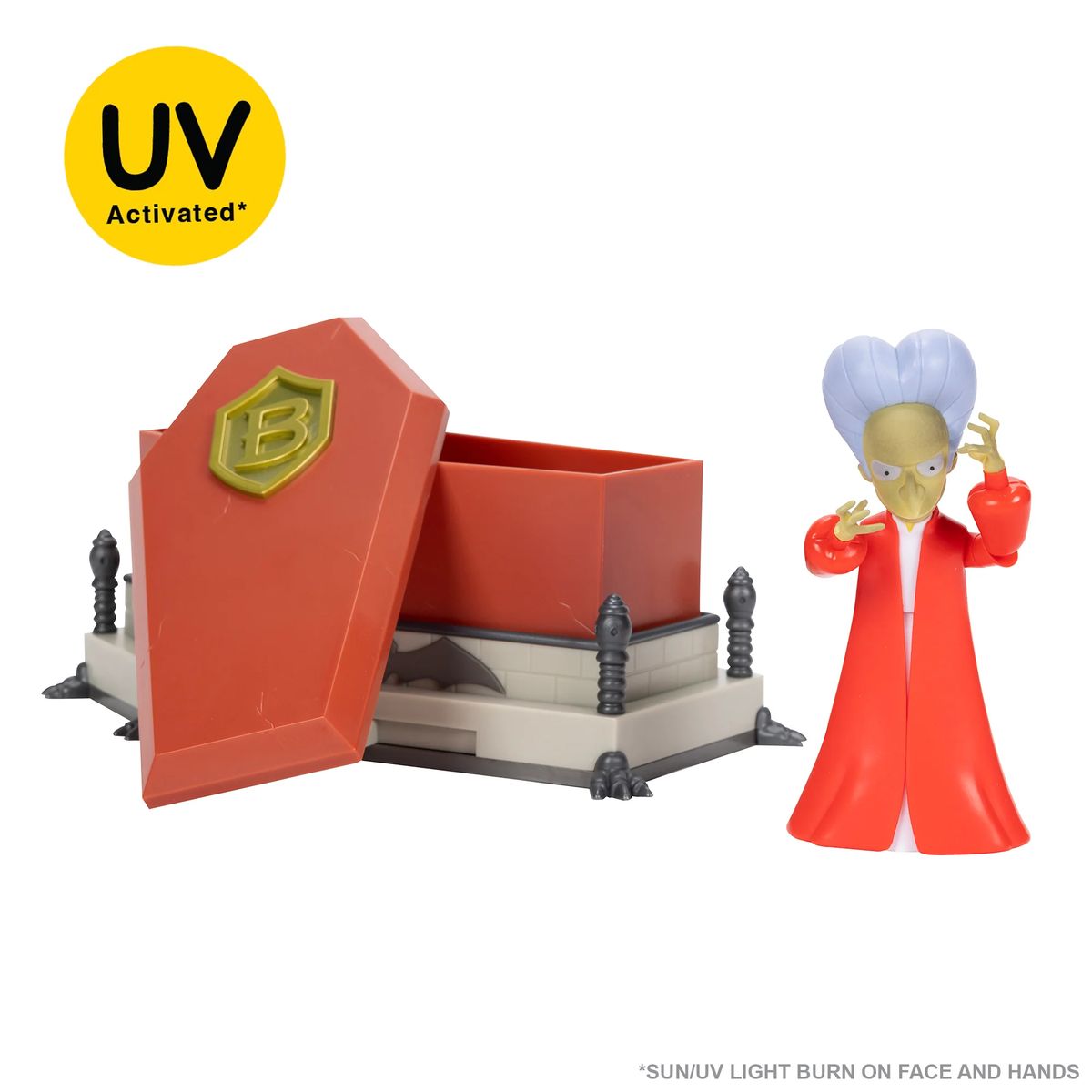 THE SIMPSONS - Los Simpsons Figura Premium de Vampiro Mr. Burns 12cm