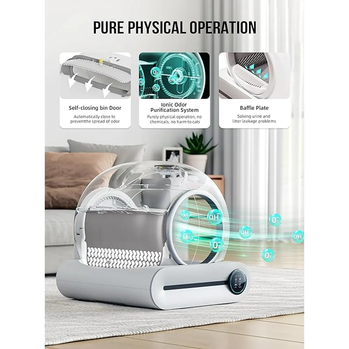 GENERICO - Caja de Arena Automático para Gatos