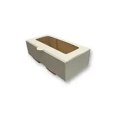 GENERICO - Pack 10 Cajas Multiuso Ideal 2 Alfajores, Galletas 14x7x4cm
