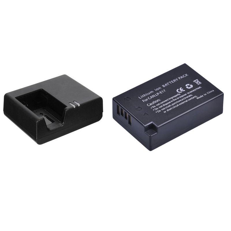 GENERICO - BATERÍA LP-E17 + CARGADOR LC-E17 ALTERNATIVO CANON